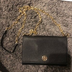 Tory Burch Crossbody Purse/Robinson Chain Wallet
